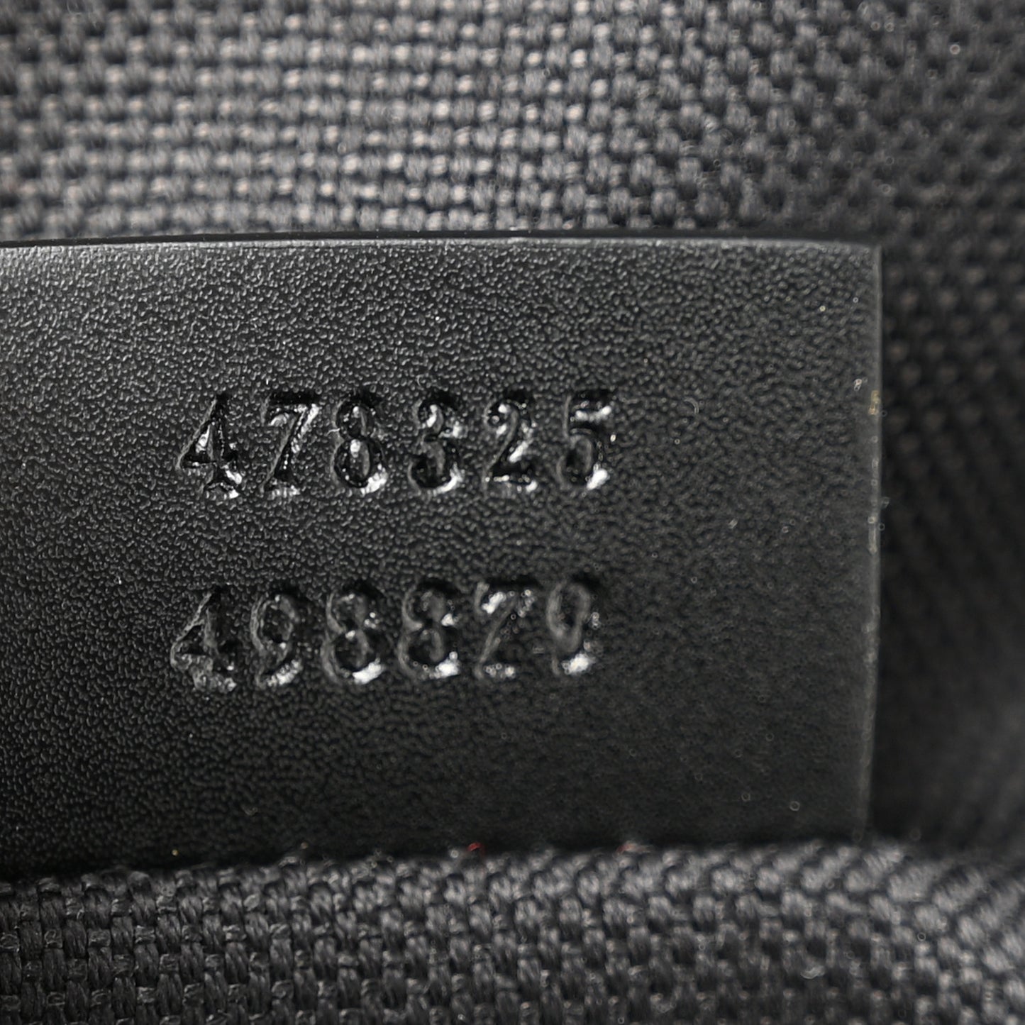 GG Supreme Monogram Web Belt Bag Black Grey