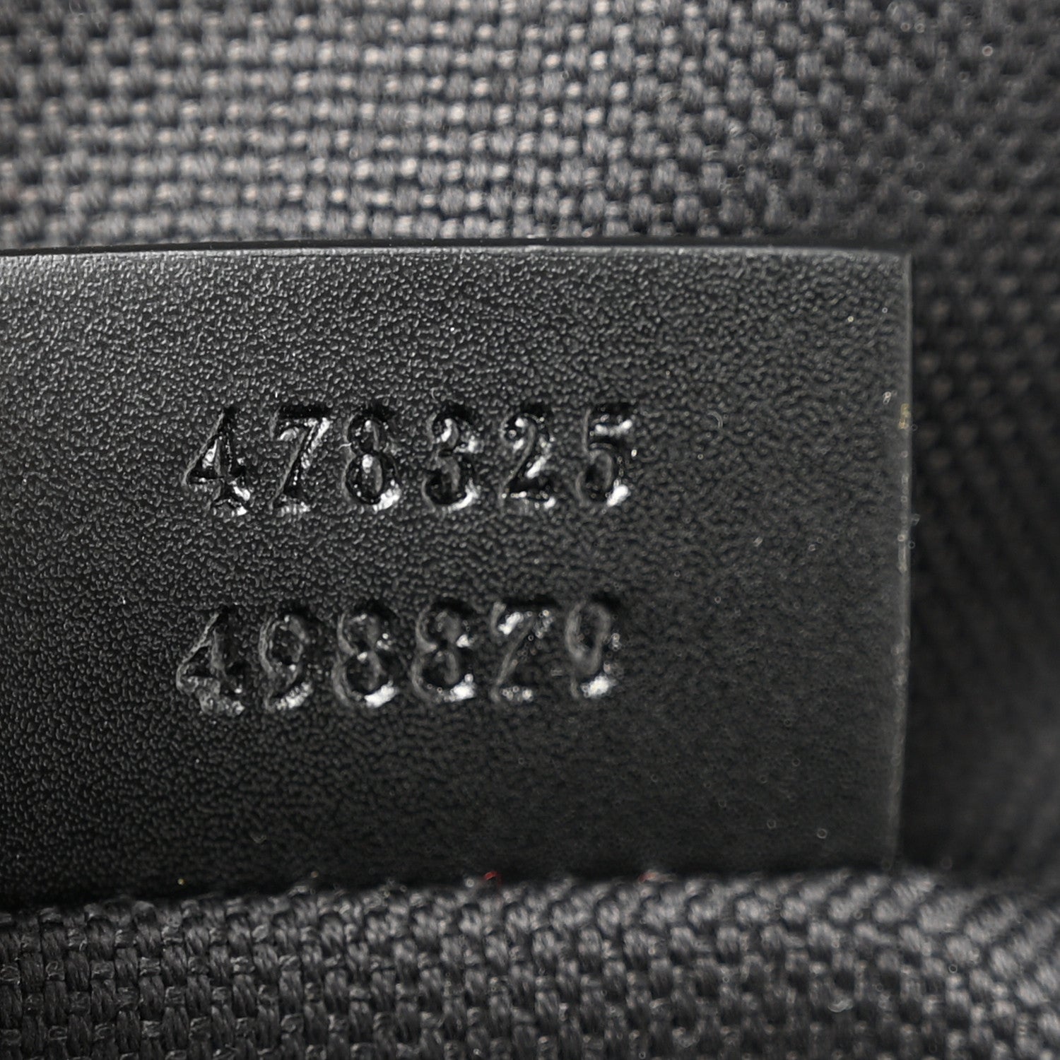 Gucci GG Supreme Monogram Web Belt Bag Black Grey 7 of 10