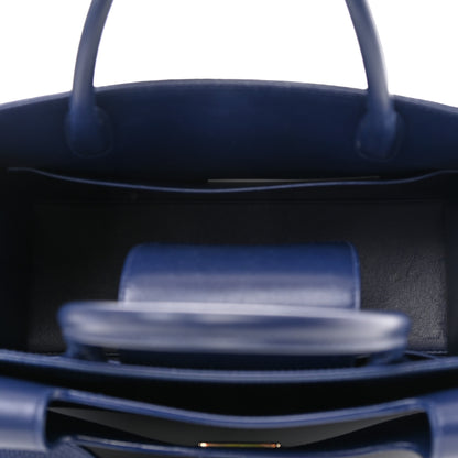 Christian Dior Bullcalf Medium Diorever Flap Navy 4 of 16