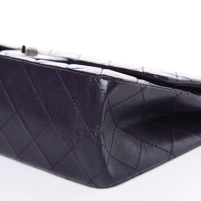 Chanel Aged Calfskin Quilted 2.55 Reissue 227 Flap Dark Purple 6 of 12