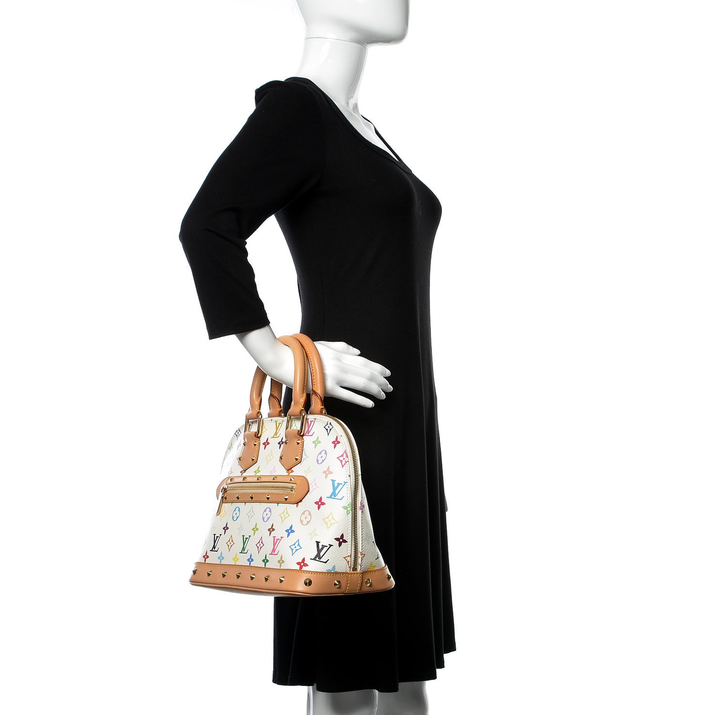 Monogram Multicolor Alma White
