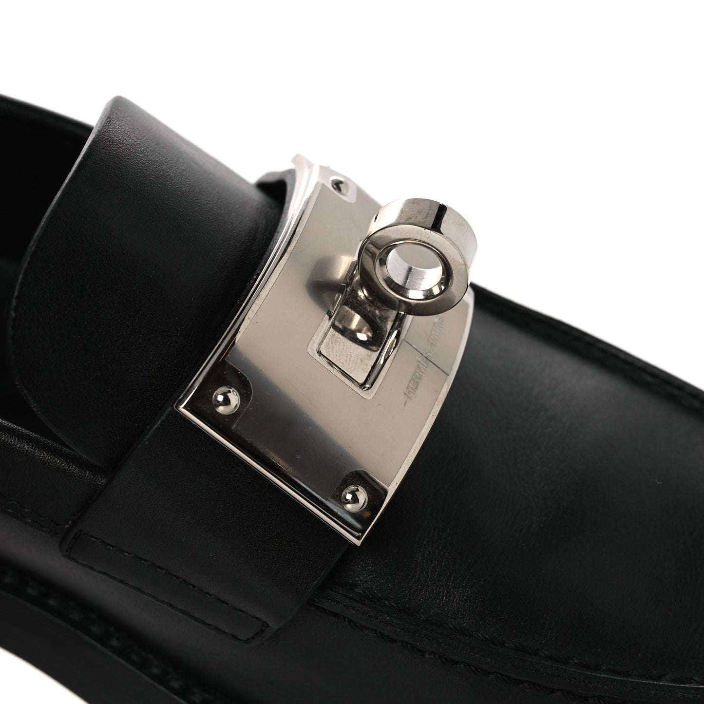 Calfskin Womens Hot Loafer 37 Black