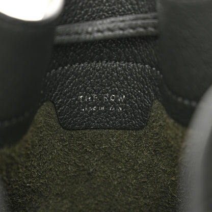 The Row Grained Calfskin Drawstring Pouch Grey 6 of 10