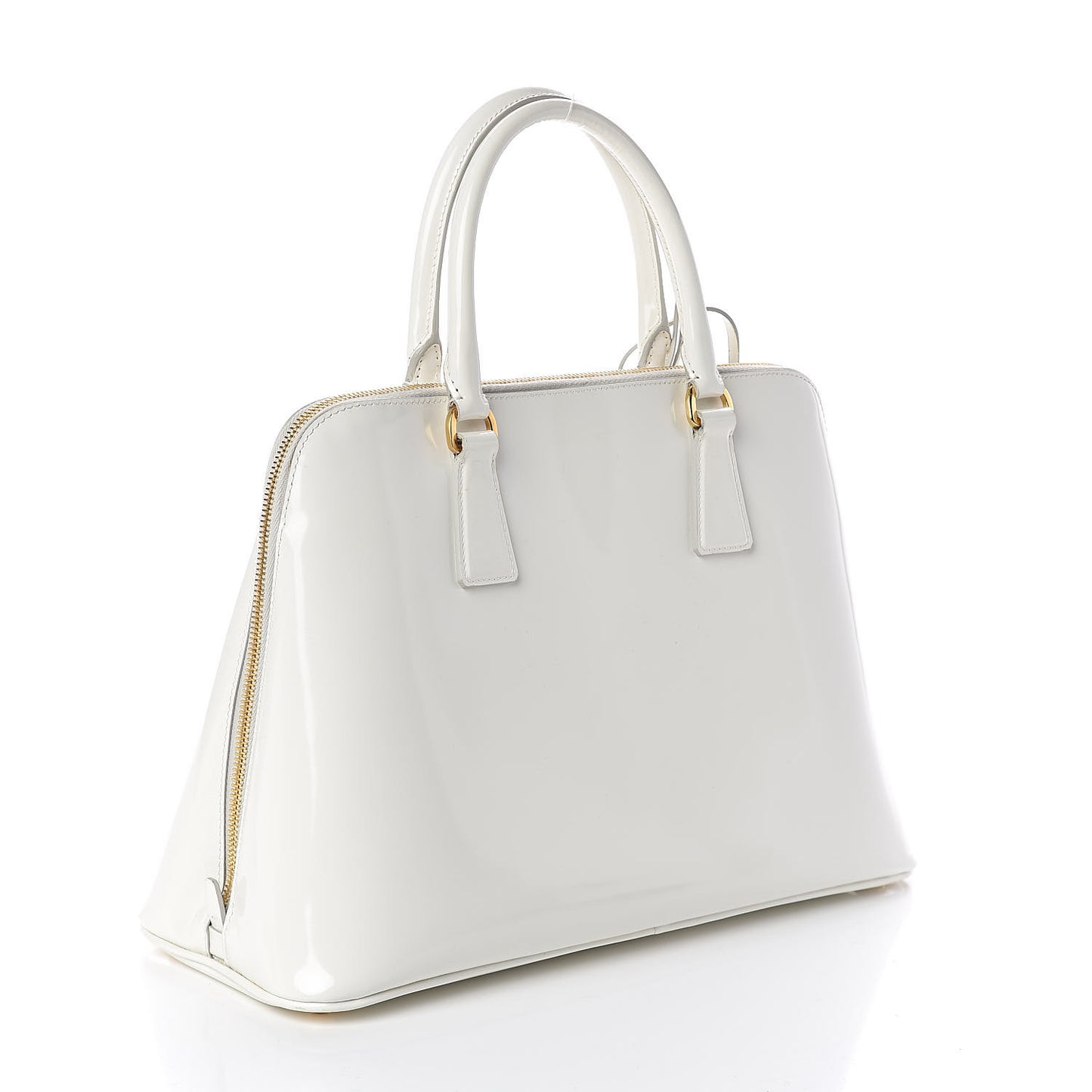 Spazzolato Medium Promenade Tote White