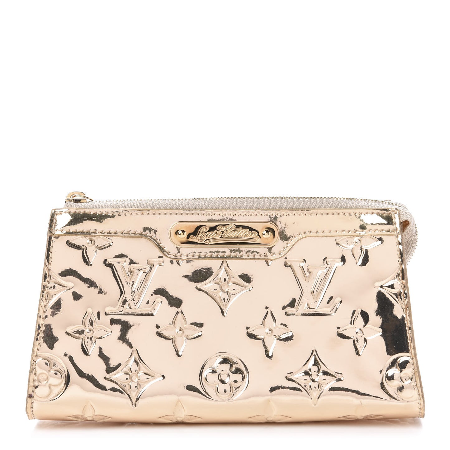 Monogram Miroir Trousse Cosmetic Bag Gold