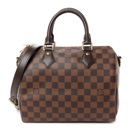 Louis Vuitton Damier Ebene Speedy Bandouliere 25 1 of 12