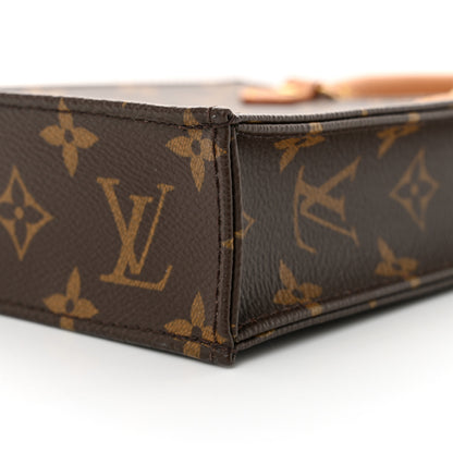 Louis Vuitton Monogram Petit Sac Plat 9 of 10