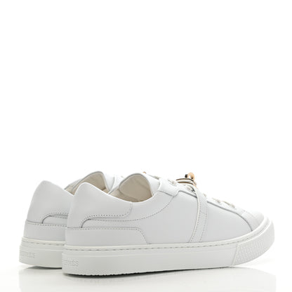Hermes Calfskin Day Sneakers 39 White 4 of 9