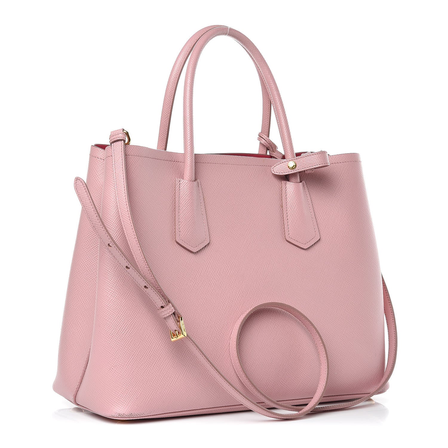 Prada Saffiano Cuir Medium Double Bag Pesco 3 of 12