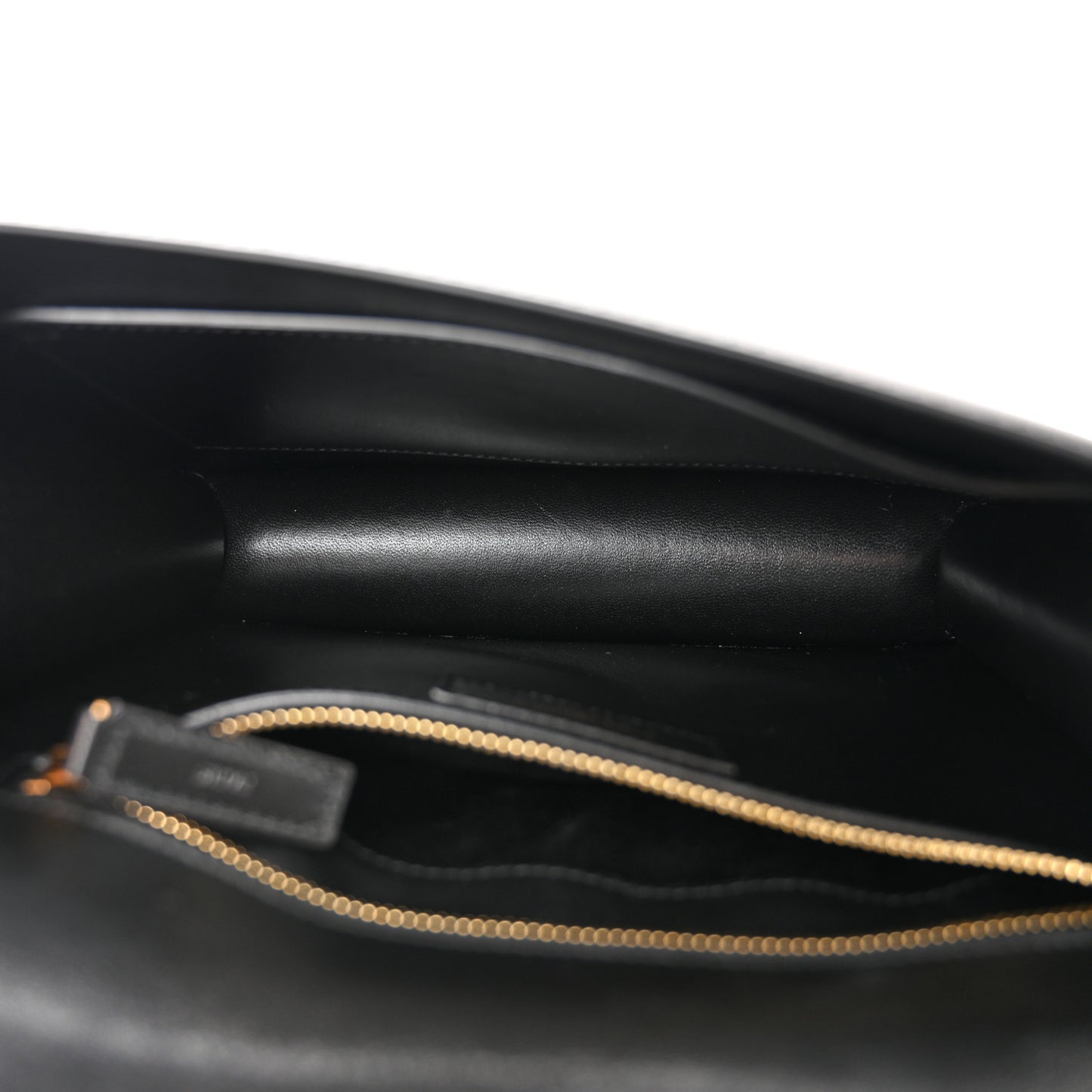 Smooth Calfskin Le Carre Satchel Black