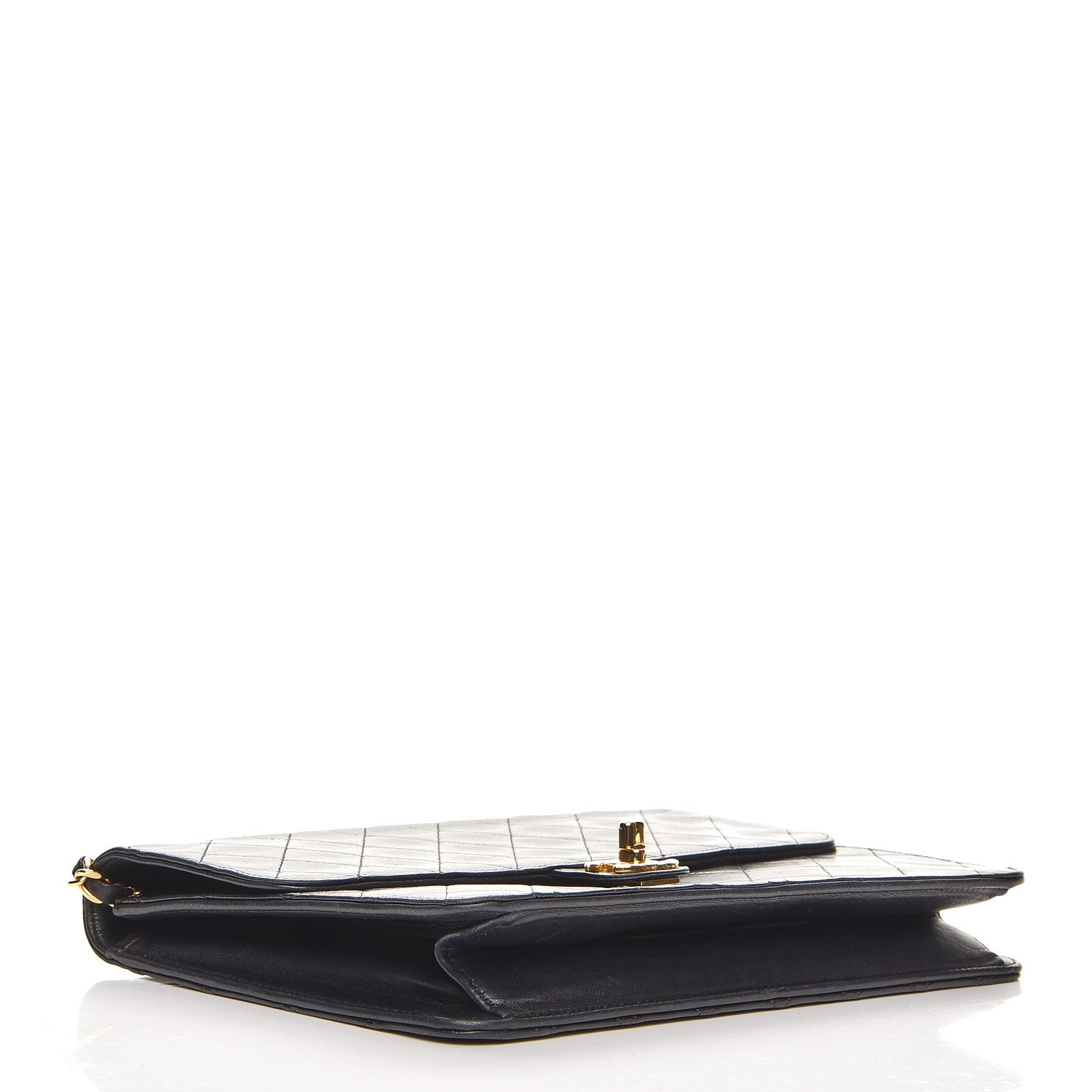 Chanel Lambskin Quilted Small Single Flap Black 4 of 9