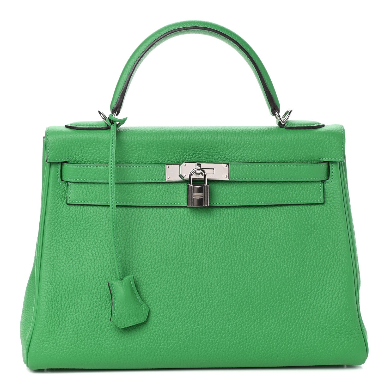 Hermes Togo Kelly Retourne 32 Bambou 1 of 10