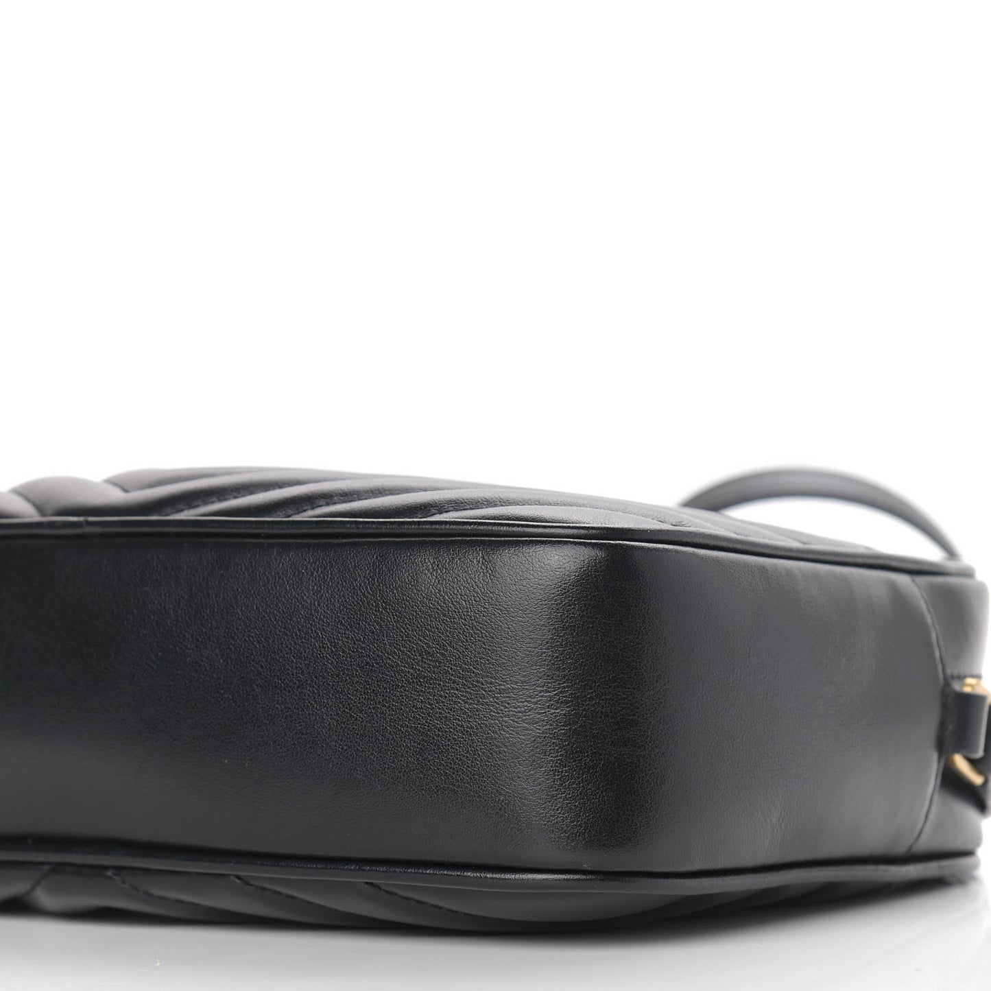 Calfskin Matelasse Monogram Lou Camera Bag Black