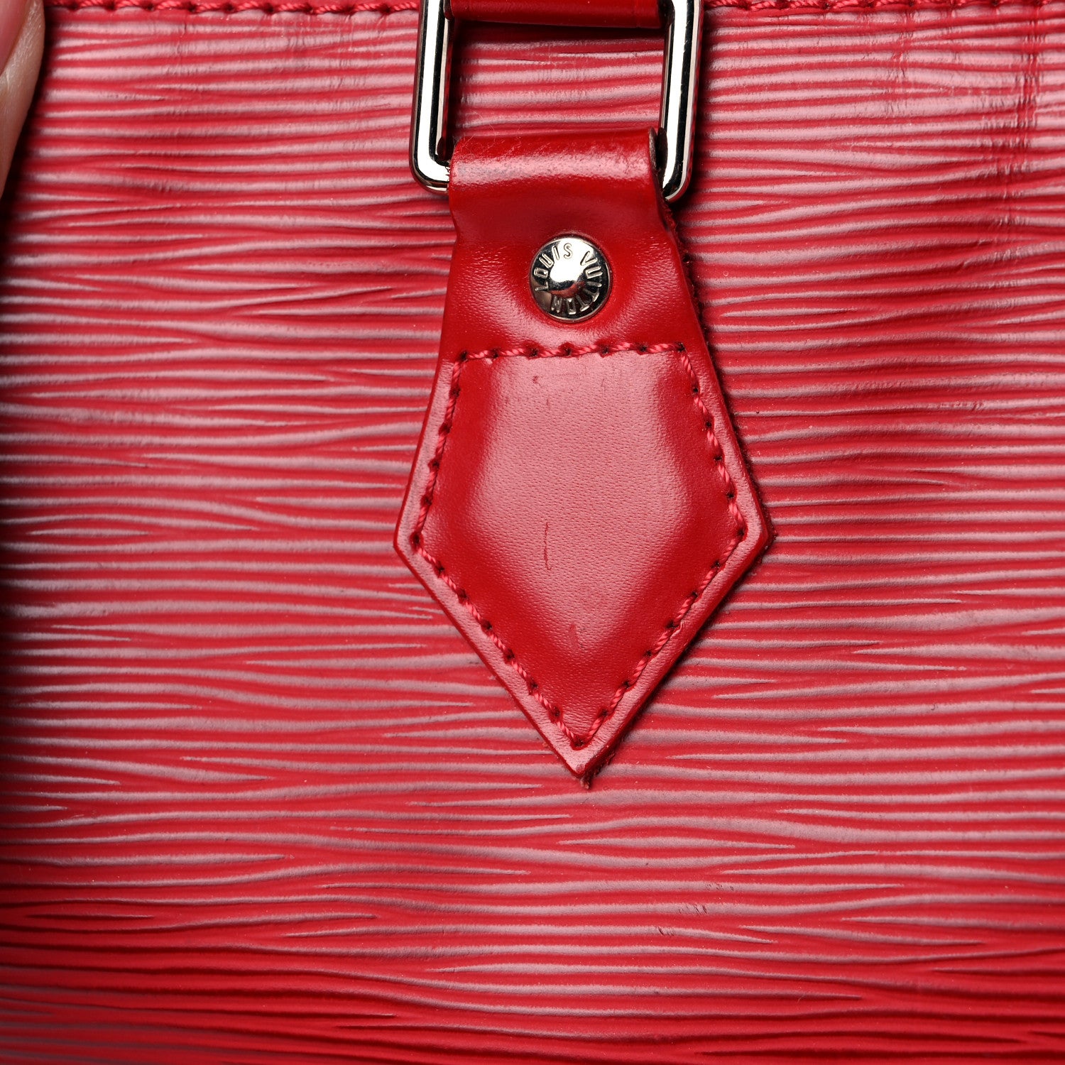 Louis Vuitton Epi Speedy 25 Rouge 19 of 22