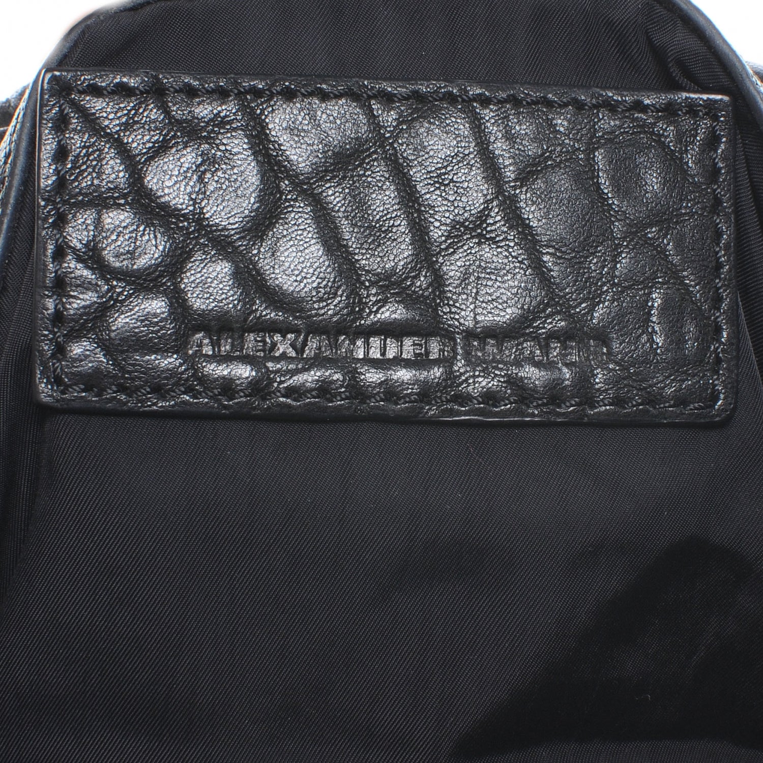 Alexander Wang Leather Rocco w Antique Brass Hardware Black 6 of 6