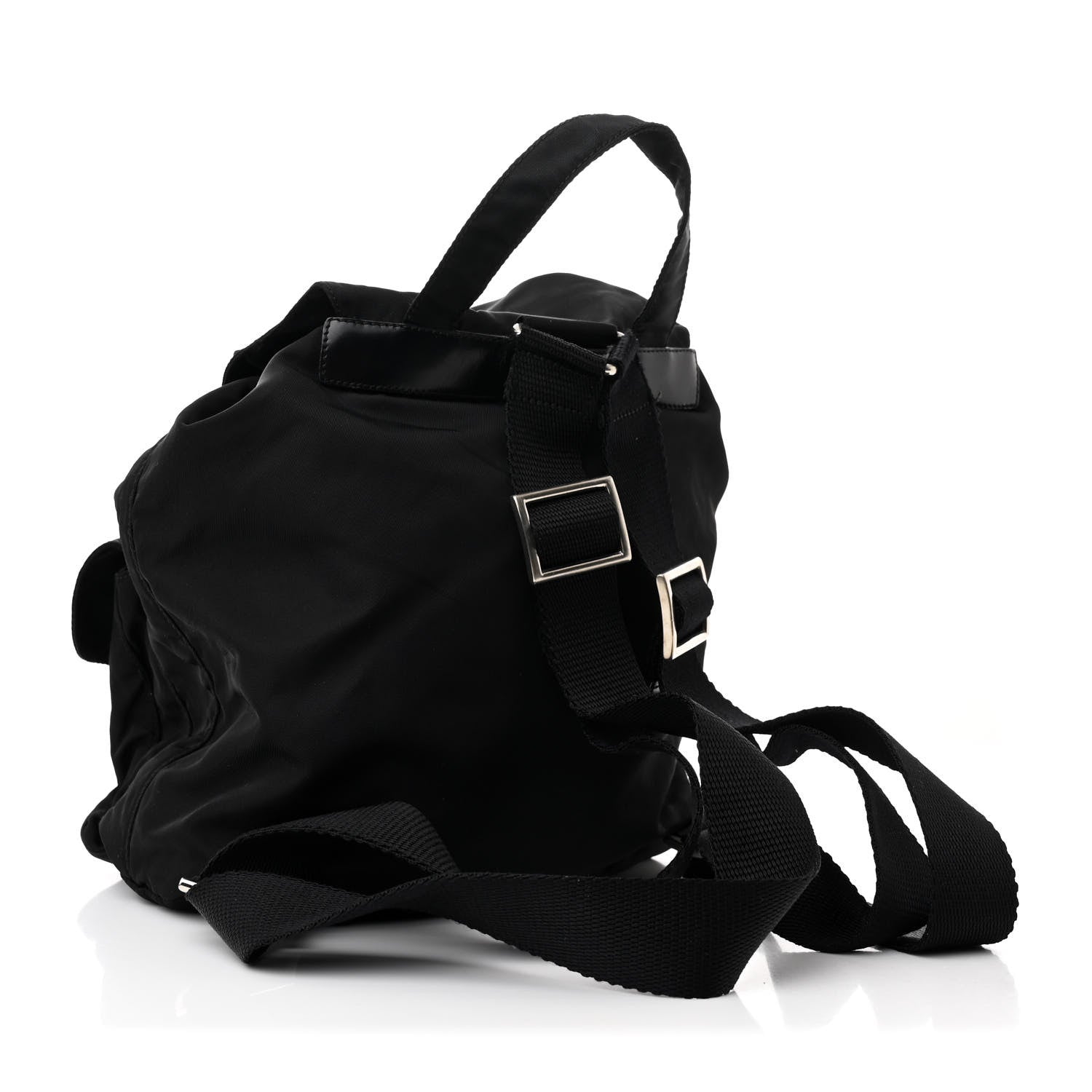 Prada Tessuto Nylon Vela Small Backpack Black 3 of 9