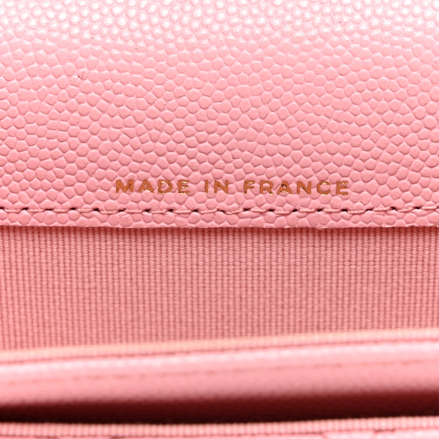 Chanel Caviar Quilted Flap Card Holder Wallet Light Pink 7 of 9