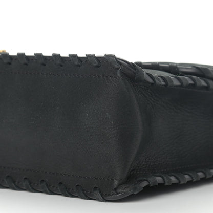 Chanel Iridescent Calfskin Jumbo Happy Stitch Flap Black 10 of 10