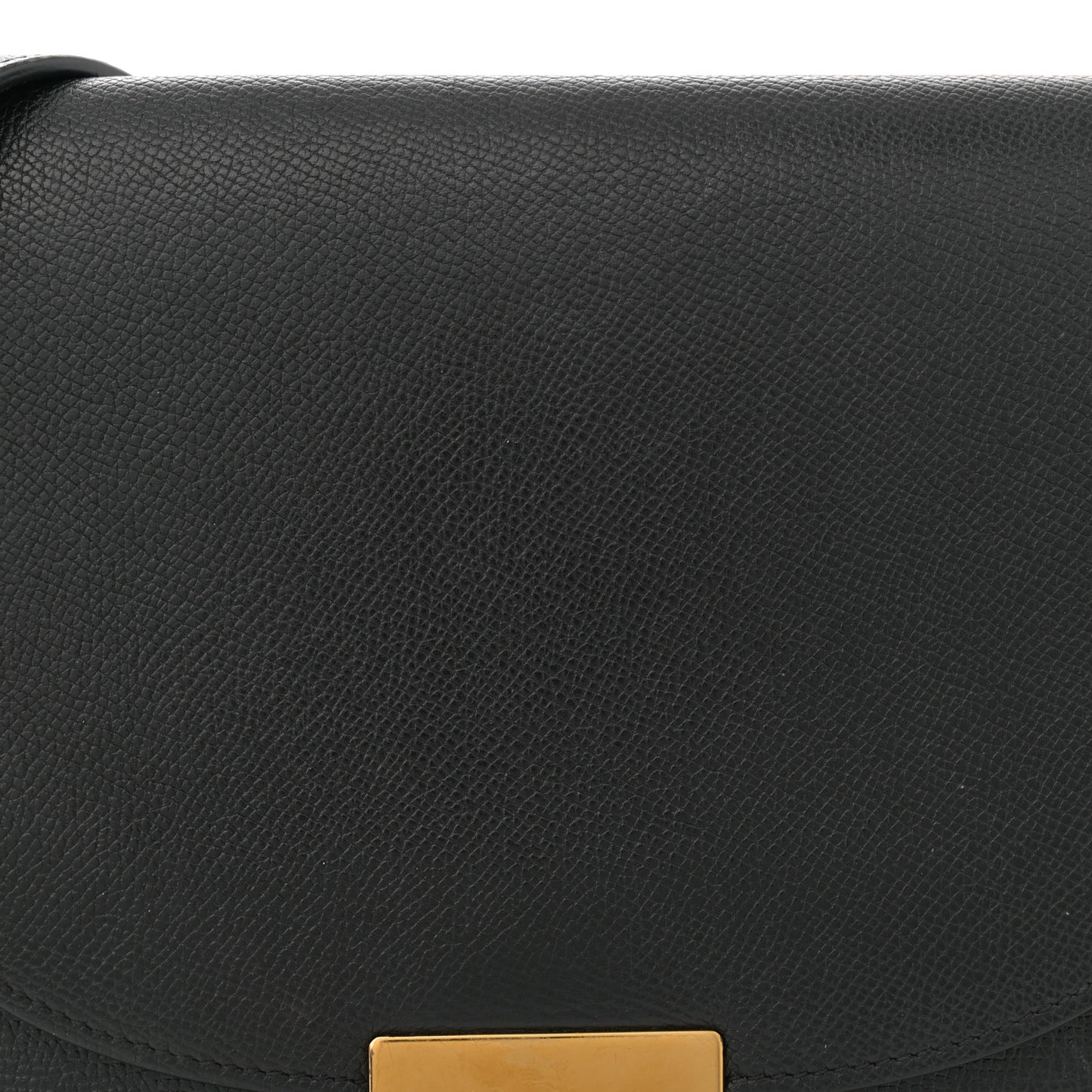Grained Calfskin Compact Trotteur Black