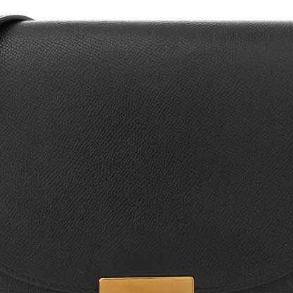 Celine Grained Calfskin Compact Trotteur Black 8 of 12