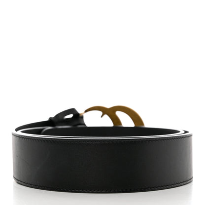 Gucci Calfskin Double G 40mm Belt 85 34 Black 2 of 6
