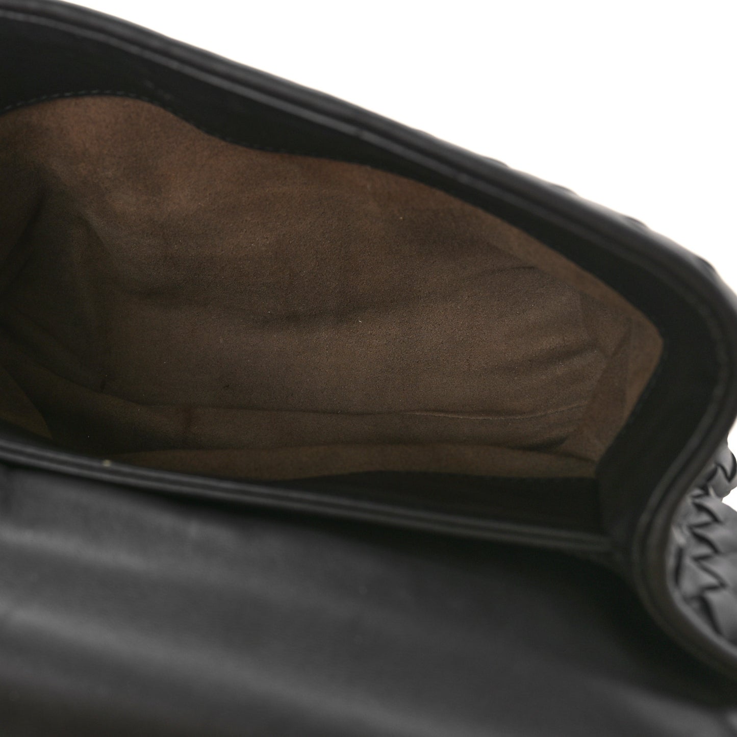 Nappa Intrecciato Medium Olimpia Shoulder Bag Black
