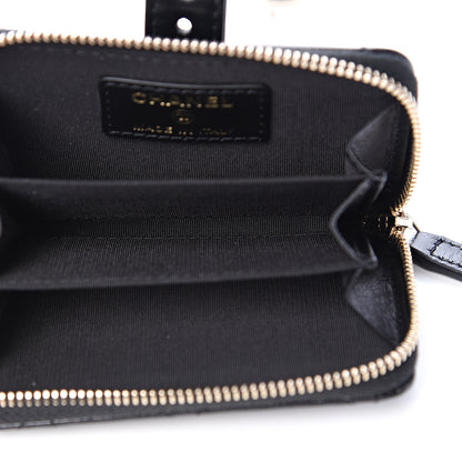 Chanel Shiny Lambskin Coin Purse Bracelet Black 4 of 7