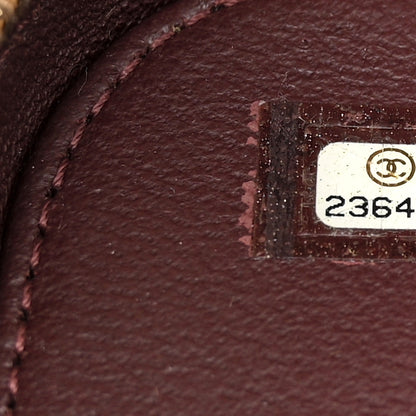 Chanel Caviar Quilted Large CC Filigree Vanity Case Beige Black 8 of 12