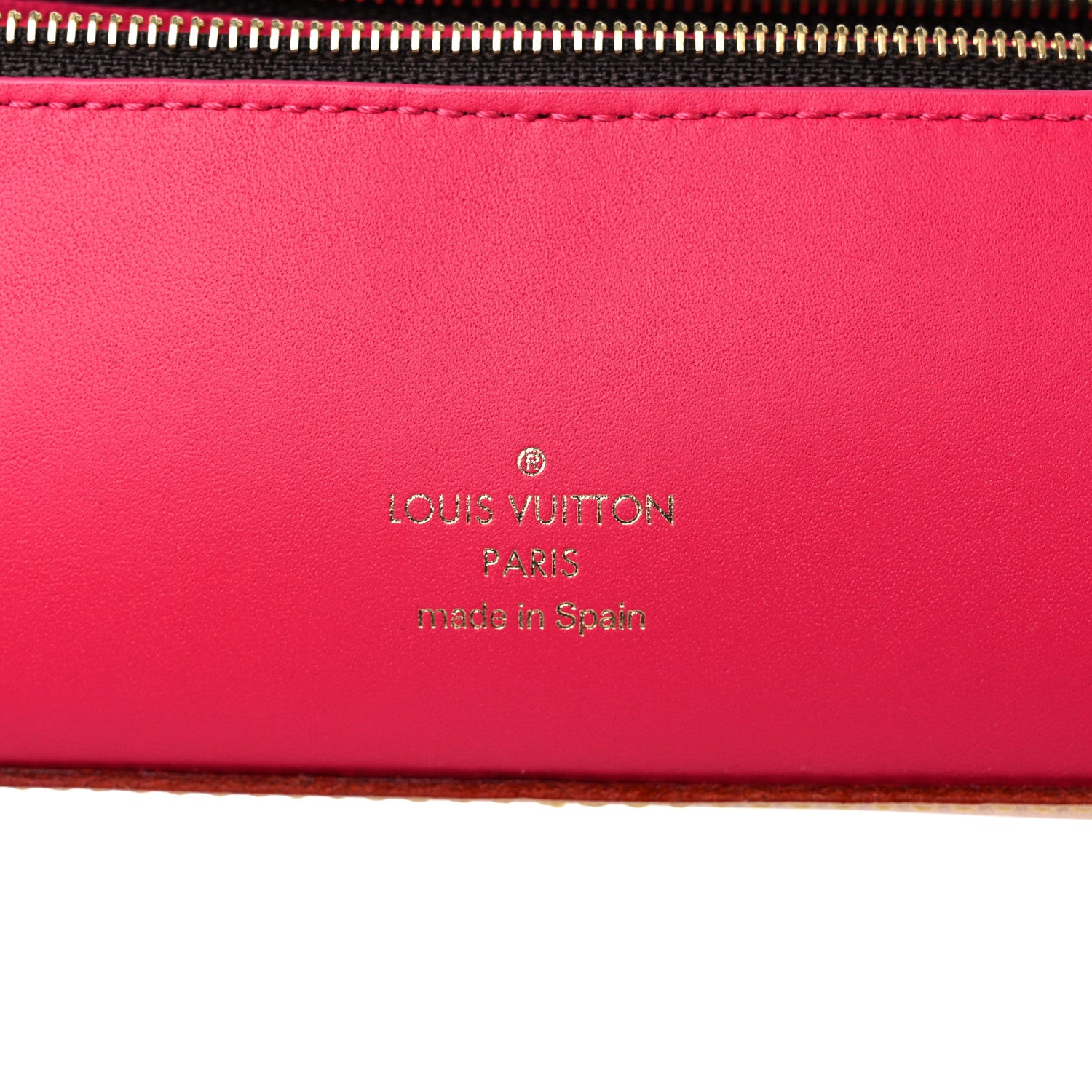 Louis Vuitton Monogram 2021 Christmas Animation Hollywood Elizabeth Pencil Pouch Coquelicot 6 of 8
