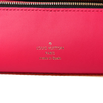 Louis Vuitton Monogram 2021 Christmas Animation Hollywood Elizabeth Pencil Pouch Coquelicot 6 of 8