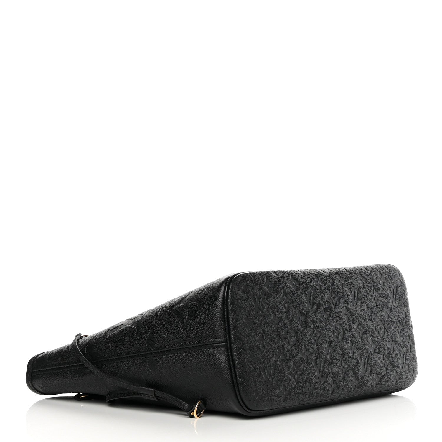 Louis Vuitton Empreinte Monogram Giant Neverfull MM Black 4 of 9