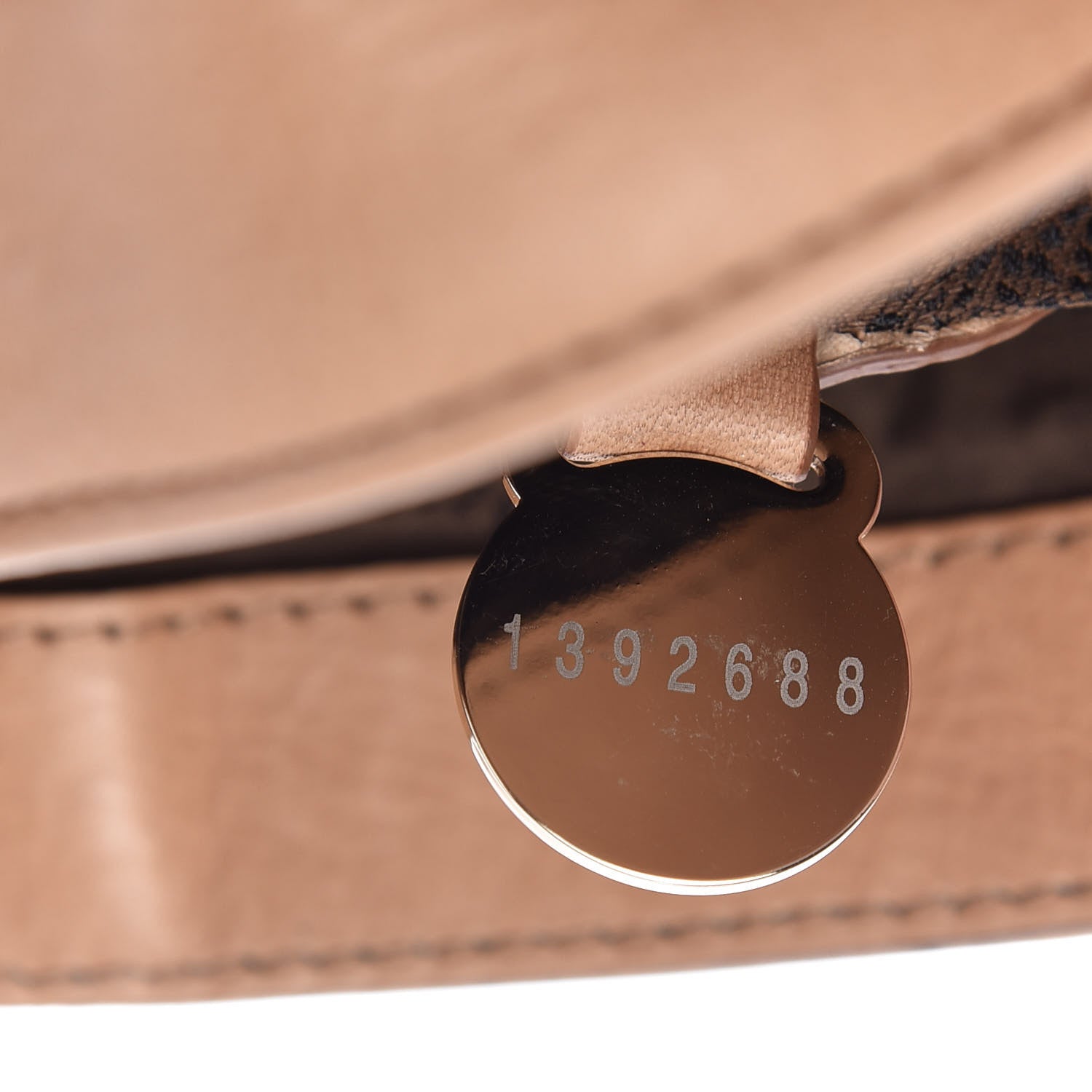 Mulberry Soft Grain Calfskin Tillie Satchel Oak 9 of 9