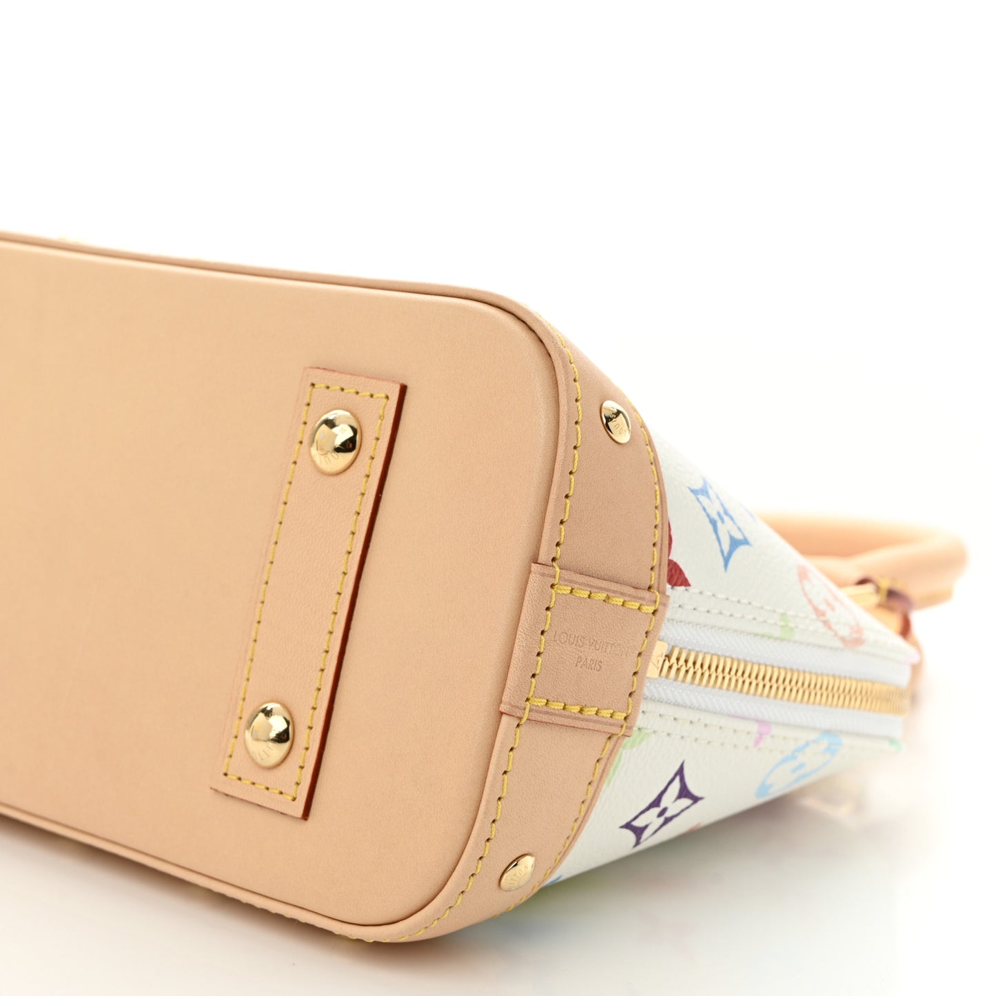 LV x TM Monogram Multicolor Alma BB White