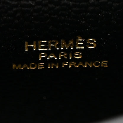 Hermes Tadelakt Mini Kelly Twilly Bag Charm Black 3 of 6