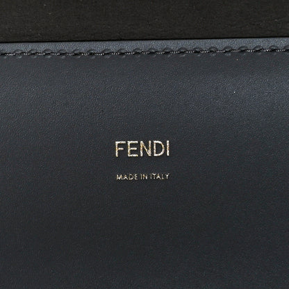 Fendi Vitello King Plexiglass Logo Embossed Medium Fendi Sunshine Shopper Tote Moon 6 of 11