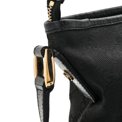 Gucci Monogram Abbey Messenger Bag Black 11 of 13