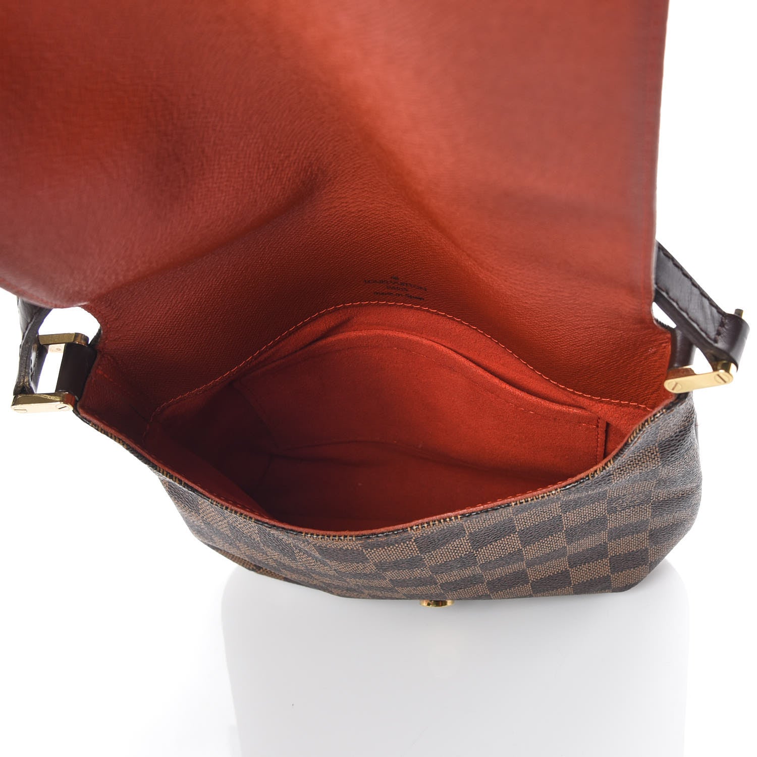 Louis Vuitton Damier Ebene Musette Salsa 8 of 9