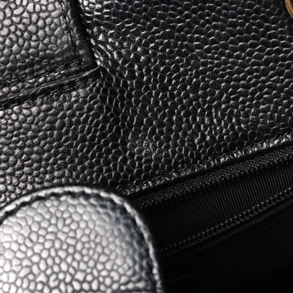 Chanel Caviar Quilted Petit Shopping Tote PST Black 11 of 14