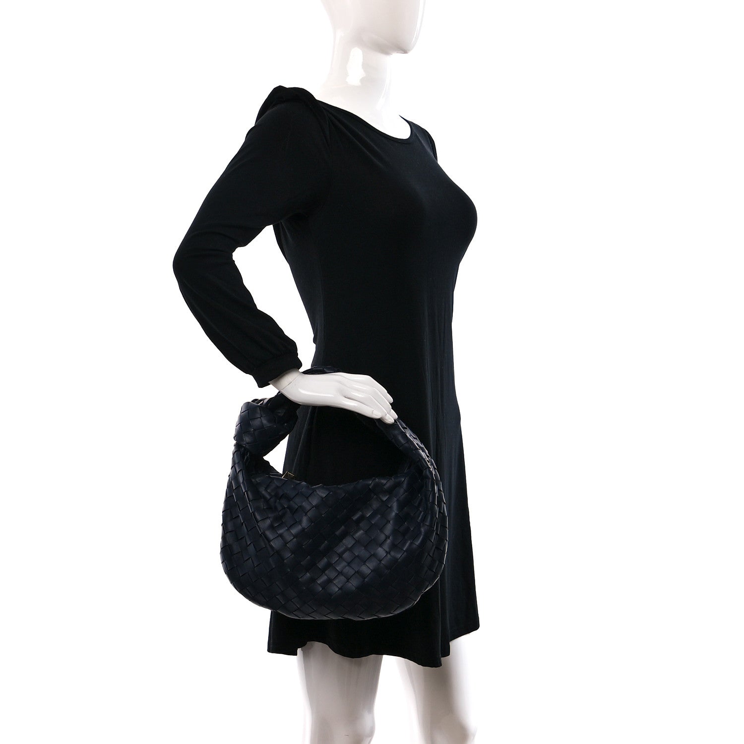 Bottega Veneta Nappa Intrecciato Teen Jodie Hobo Space 2 of 11