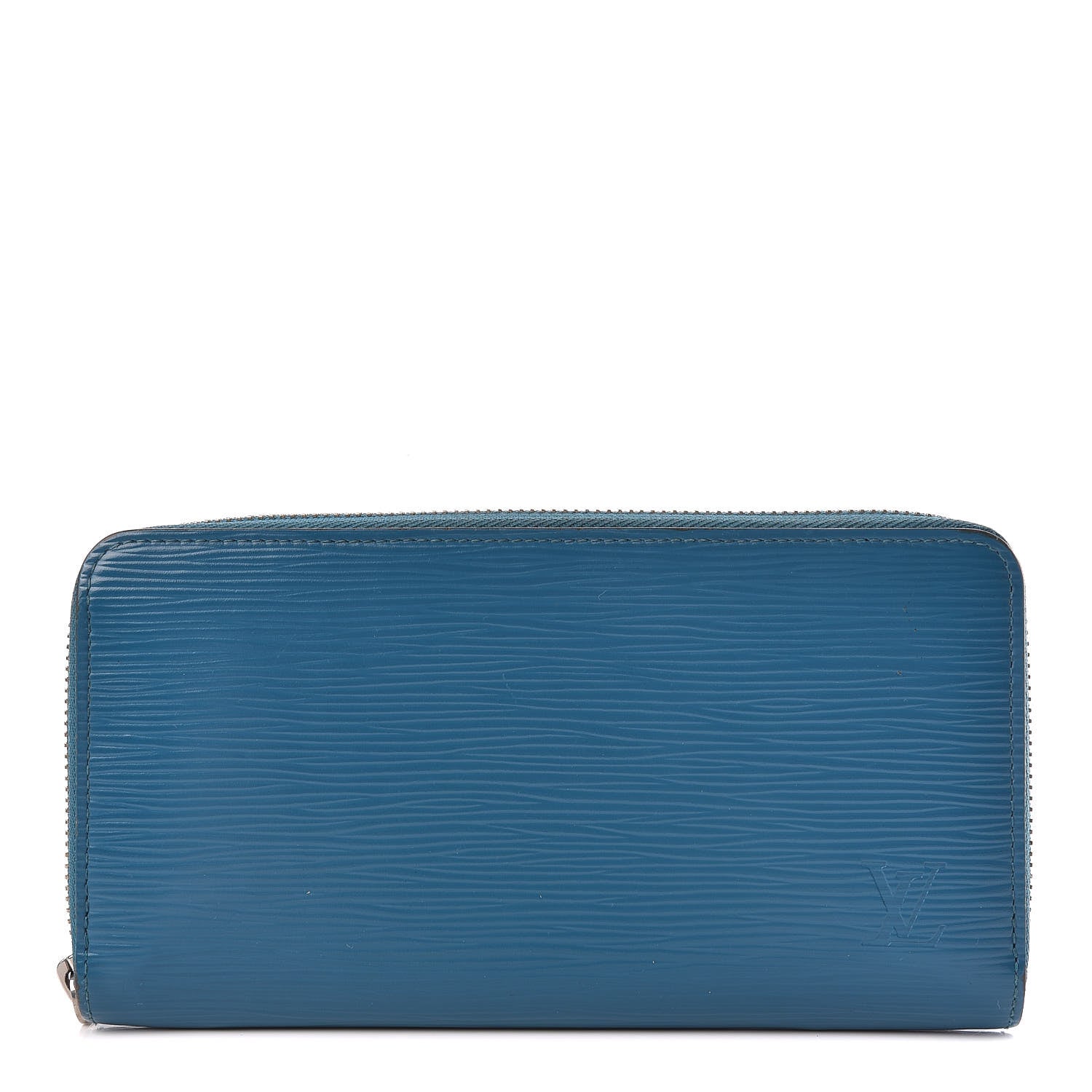 Louis Vuitton Epi Zippy Wallet Cyan 1 of 12