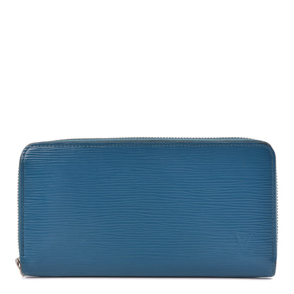 Louis Vuitton Epi Zippy Wallet Cyan 1 of 12
