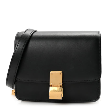 Celine Box Calfskin Small Classic Box Flap Bag Black 1 of 10