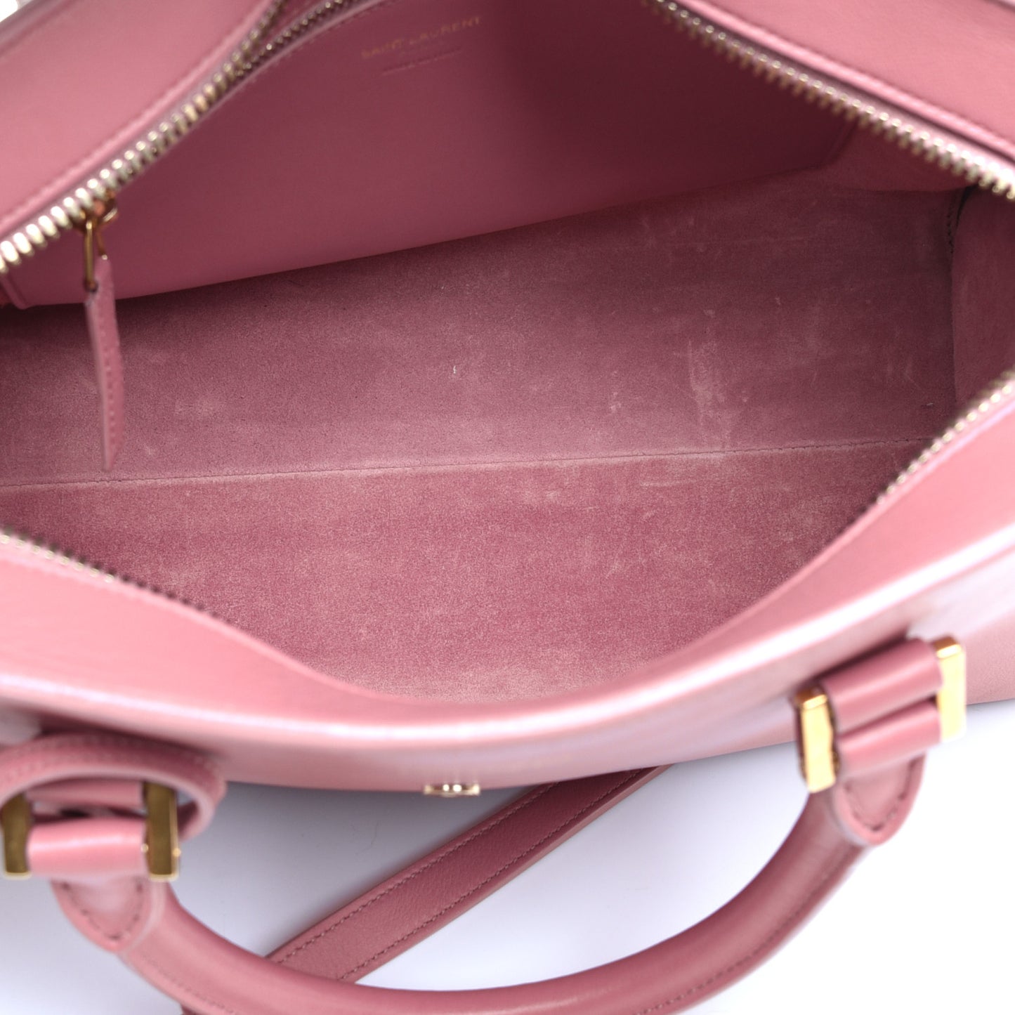 Calfskin Small Monogram Cabas Vieux Rose