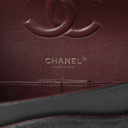 Chanel Caviar Quilted Medium Double Flap Black 6 of 13