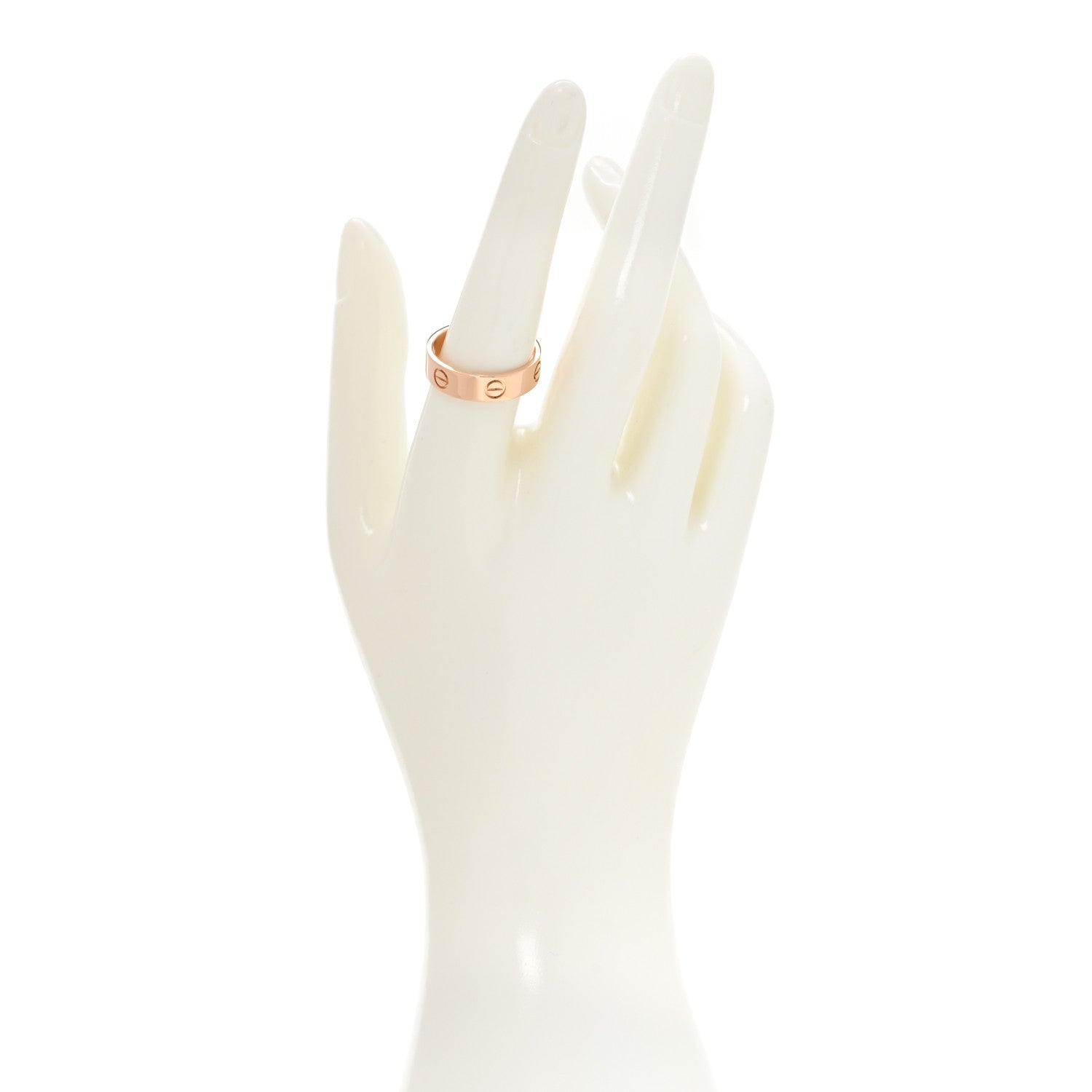 Cartier 18K Pink Gold 5.5mm LOVE Ring 58 8.25 2 of 4
