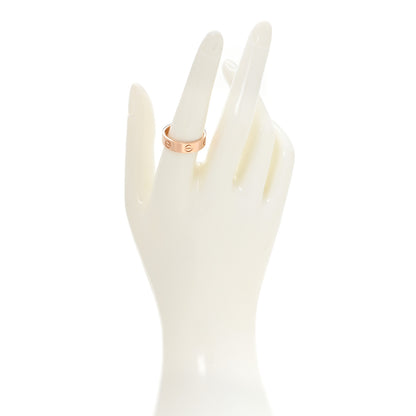 Cartier 18K Pink Gold 5.5mm LOVE Ring 58 8.25 2 of 4