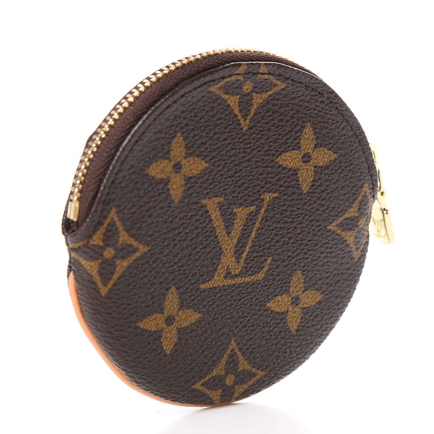Monogram Round Coin Purse