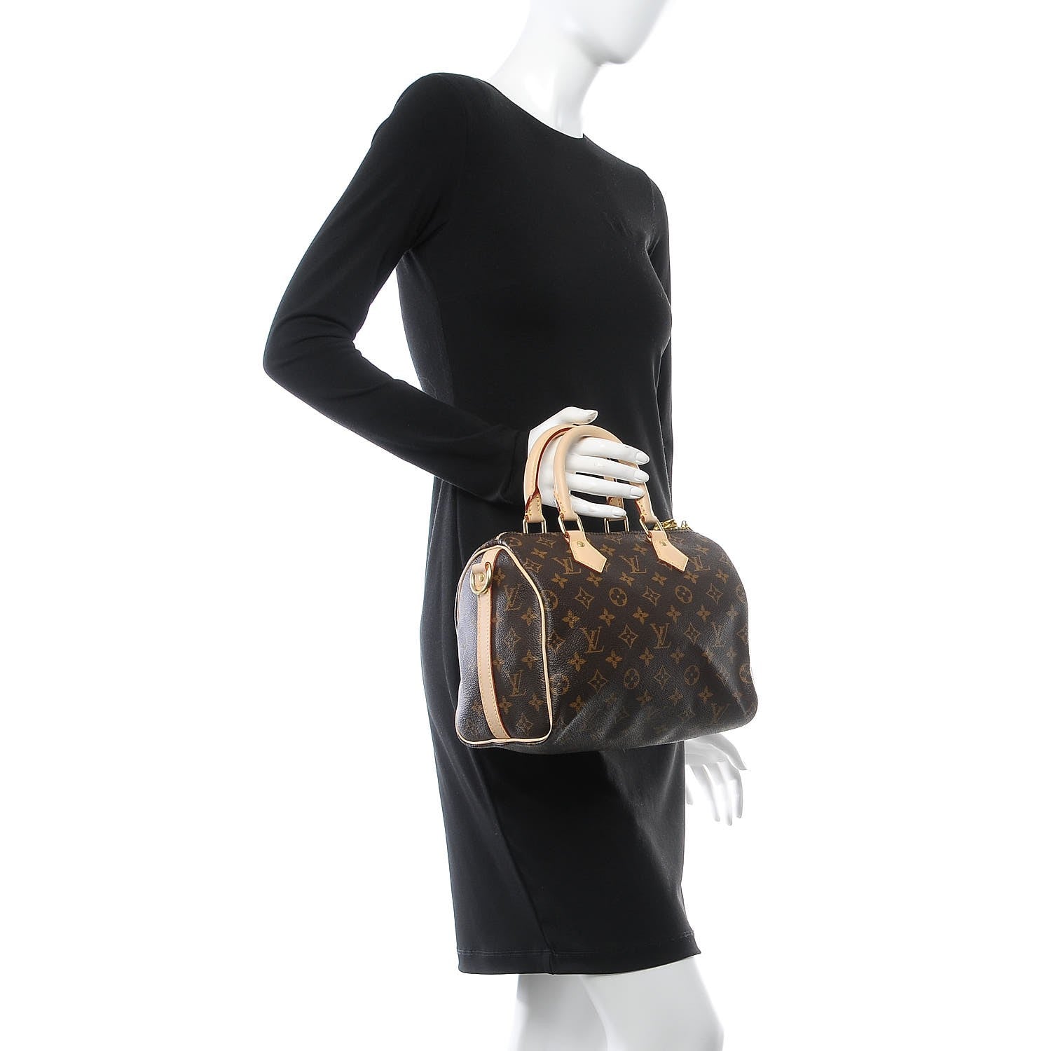 Louis Vuitton Monogram Speedy Bandouliere 25 3 of 8