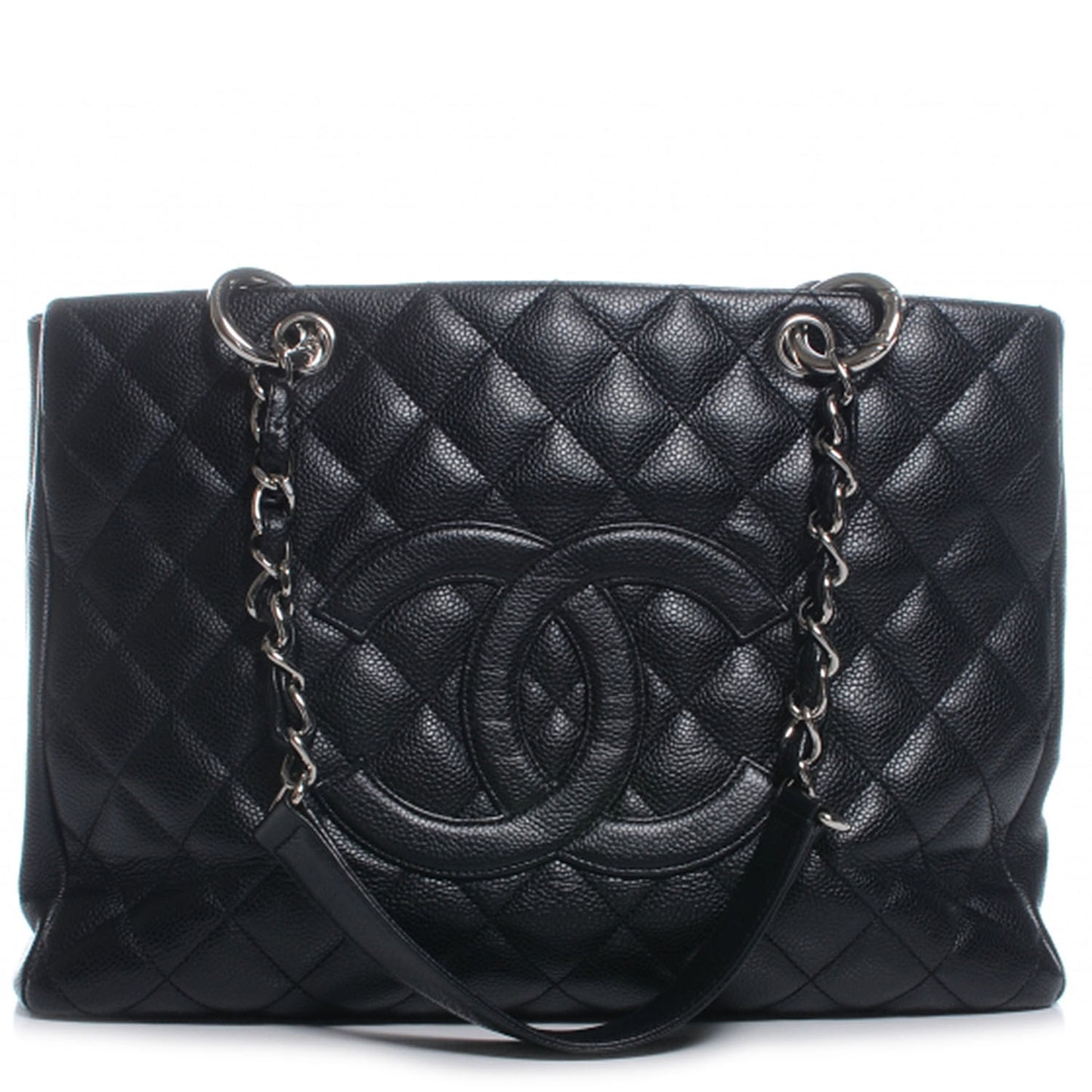 Caviar Grand Shopping Tote GST Black
