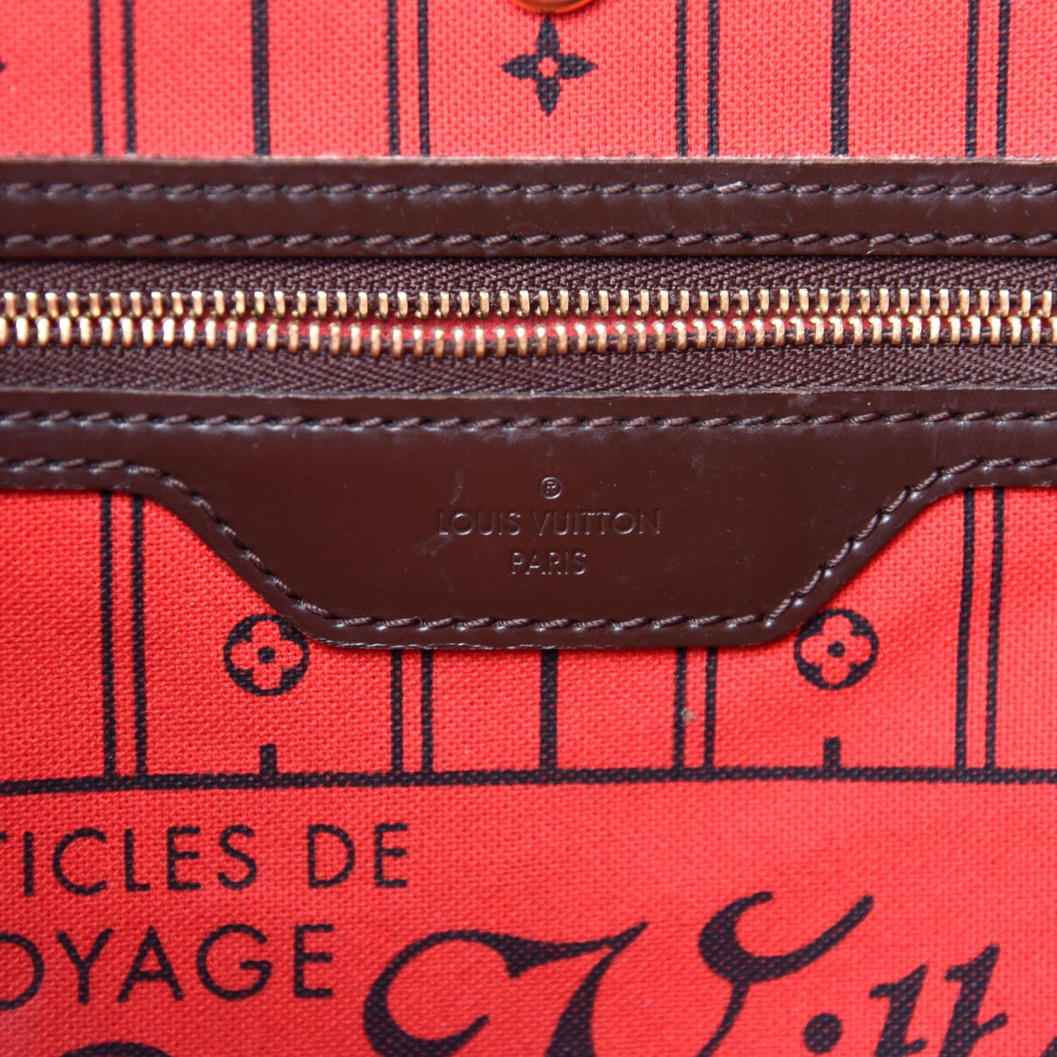 Louis Vuitton Damier Ebene Neverfull MM 20 of 23